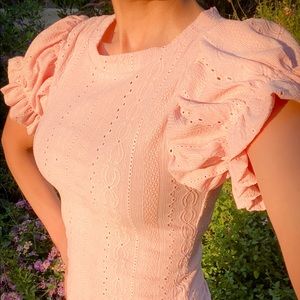 Pink Top Short Sleeve NWT Small